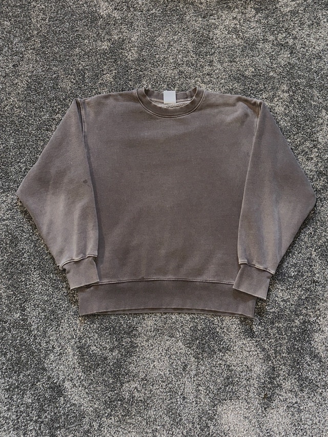 Tna cozy fleece boyfriend brown sweatshirt size M to L - photo 2