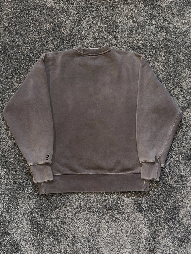 Tna cozy fleece boyfriend brown sweatshirt size M to L - photo 4