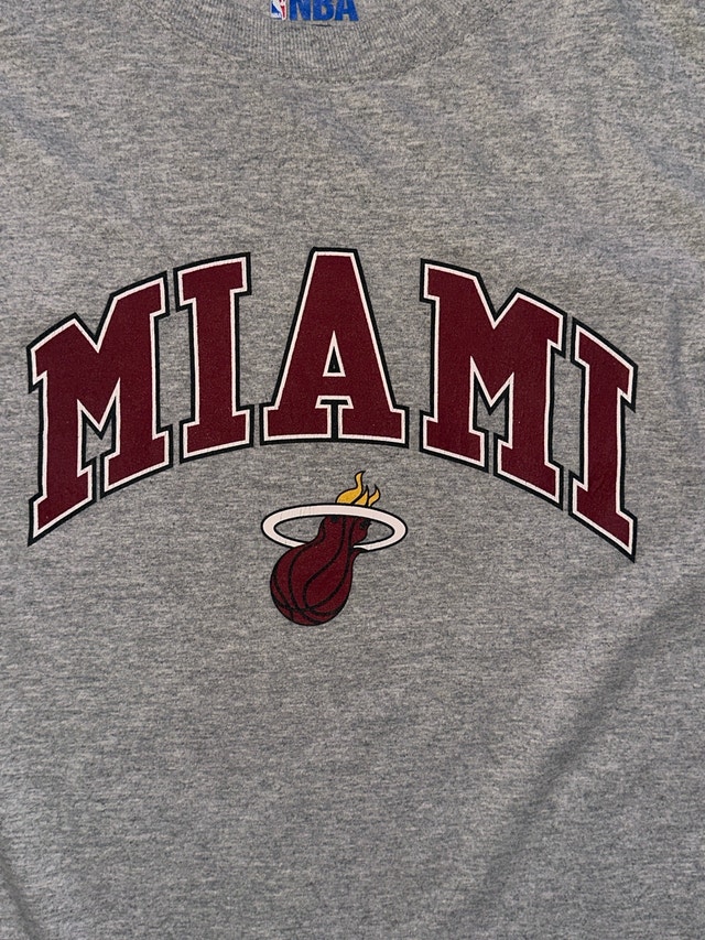 LeBron James #6 Miami Heat T-Shirt Size M - photo 2