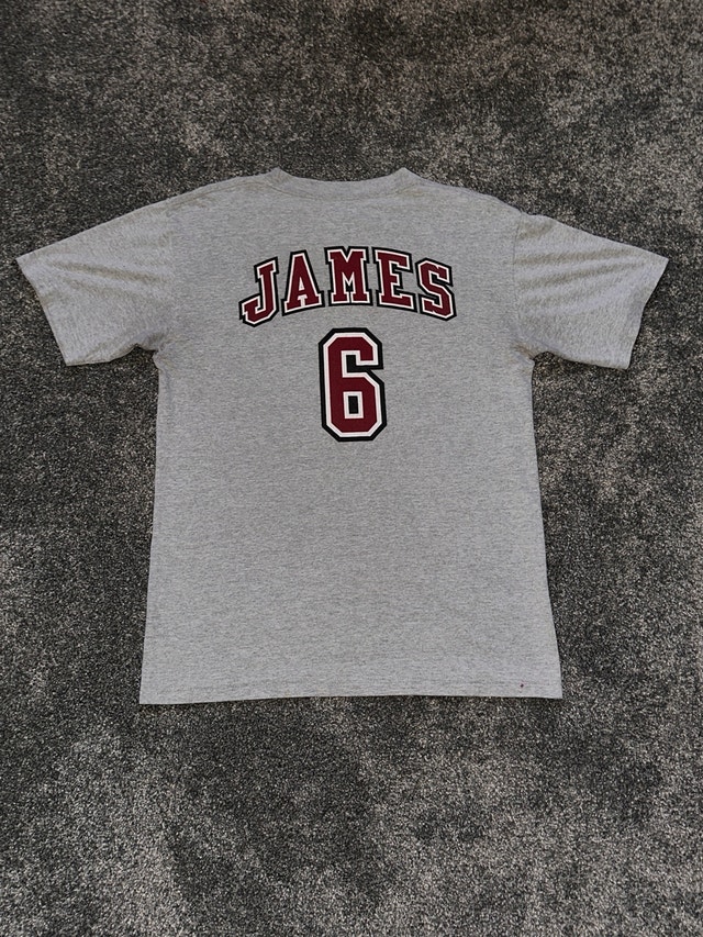 LeBron James #6 Miami Heat T-Shirt Size M - photo 5