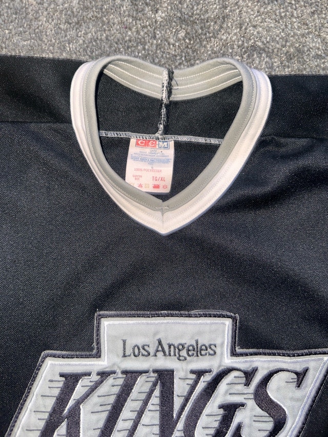 Vintage Los Angeles Kings Black Jersey Size S to M - photo 3