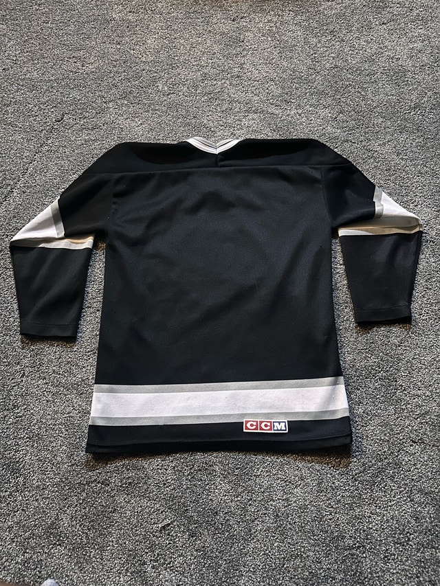 Vintage Los Angeles Kings Black Jersey Size S to M - photo 4