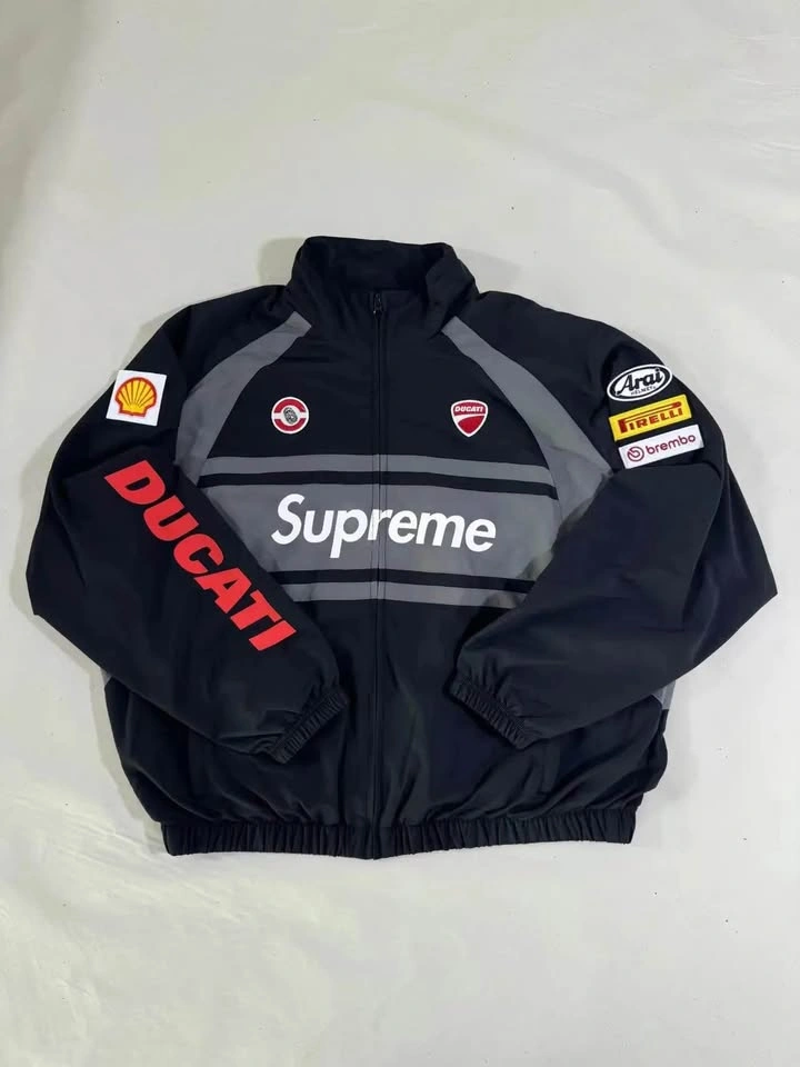 Supreme Ducati Track Pant and Jacket Black - photo 4