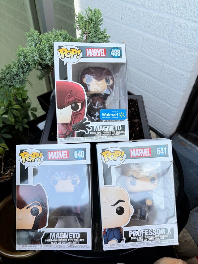 X-Men Pop! Marvel figurines
