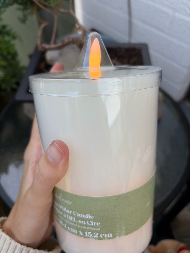 LED pillar candle incl batteries - photo 3