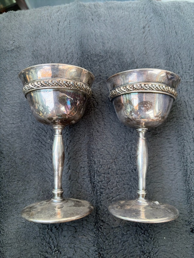 antique goblets