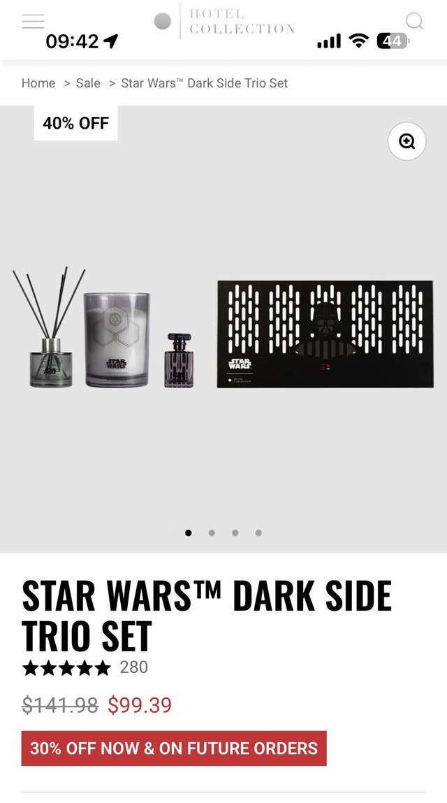 Star Wars dark side hotel collection - photo 2