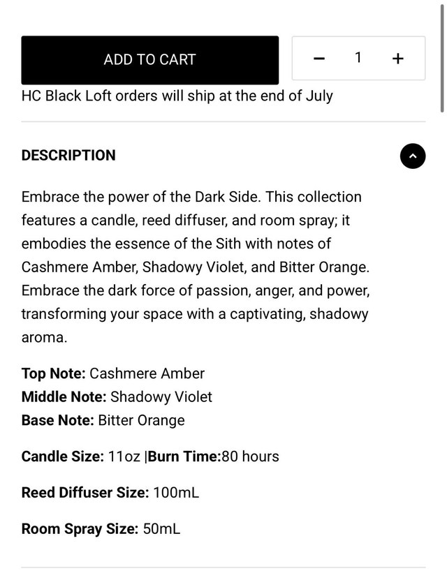 Star Wars dark side hotel collection - photo 3