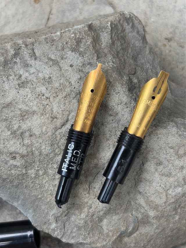 vintage Osmiroid 65 Fountain Pen with extra nib - photo 4