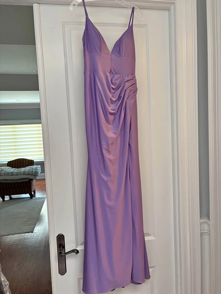 Colette by Daphne Purple Prom Dress Size 4