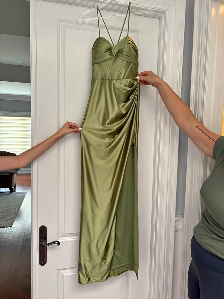Ladivine Satin Gown (size 2)