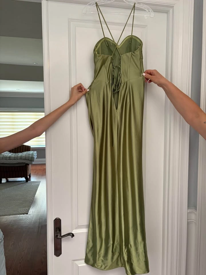 Ladivine Satin Gown (size 2) - photo 2