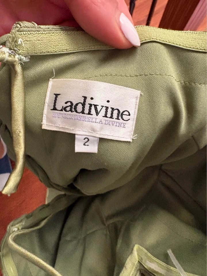 Ladivine Satin Gown (size 2) - photo 3