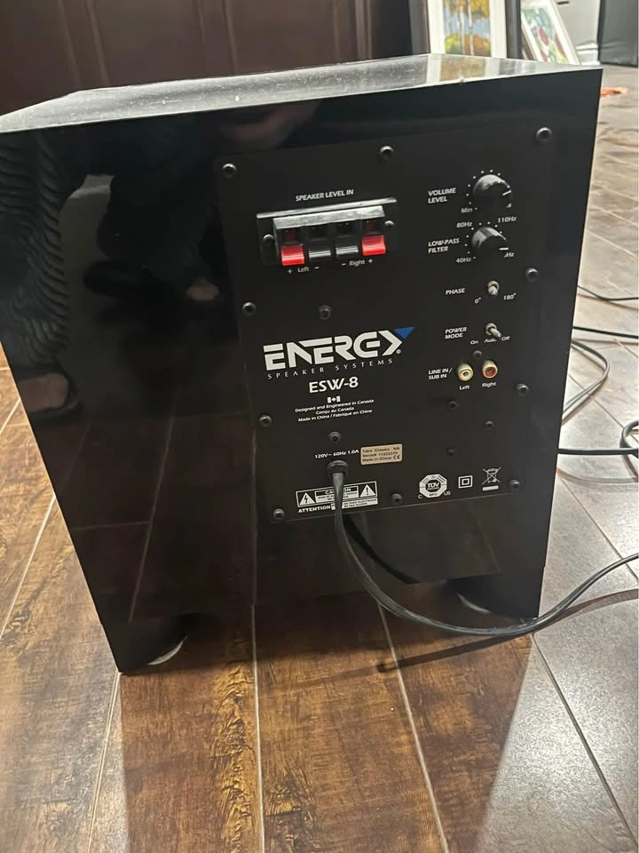 Energy Take Classic 5.1 Surround Sound System + ESW-8 Sub - photo 3