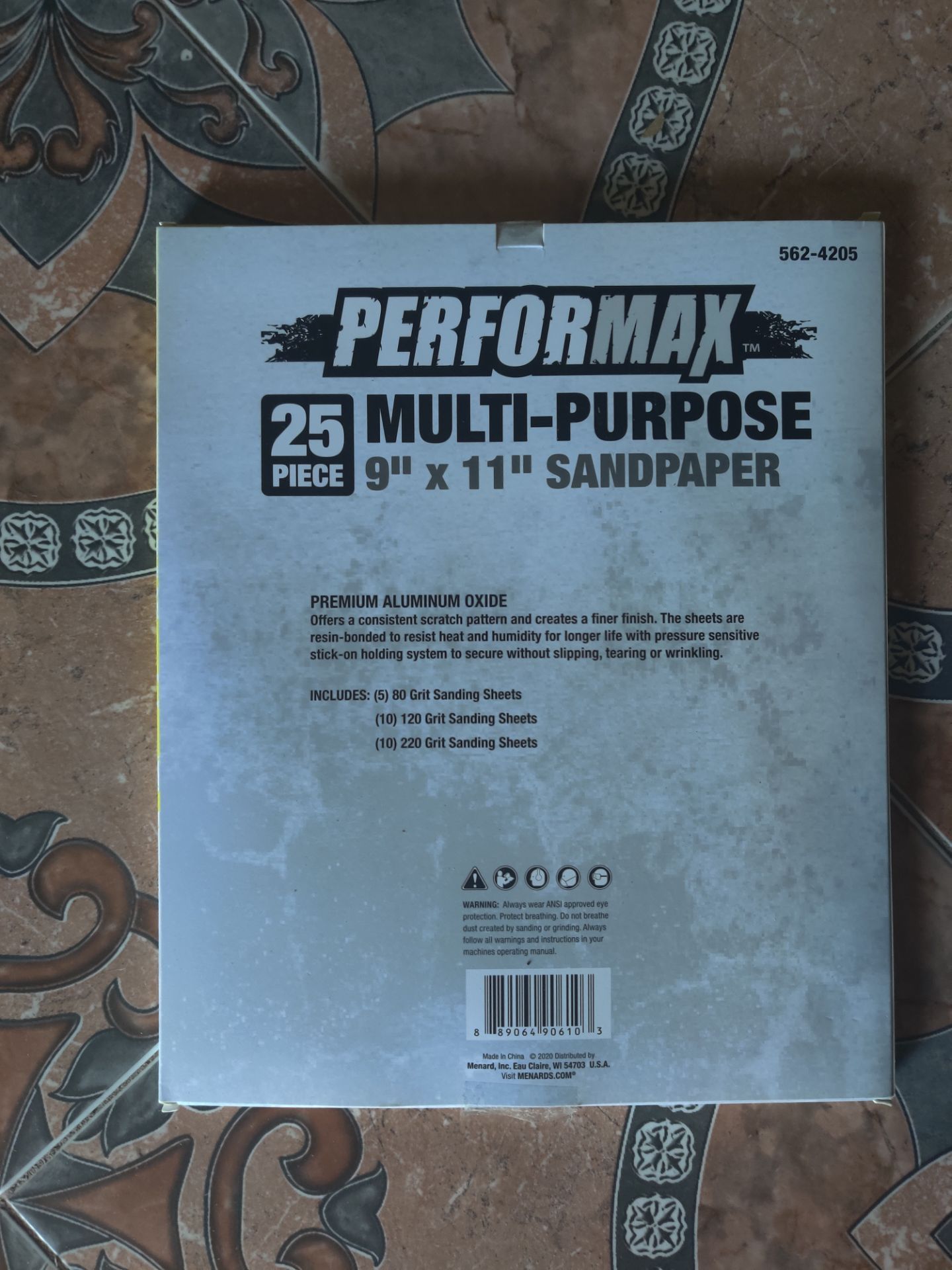 NEE Performax 25-Piece 9x11 Sandpaper Assortment - photo 2