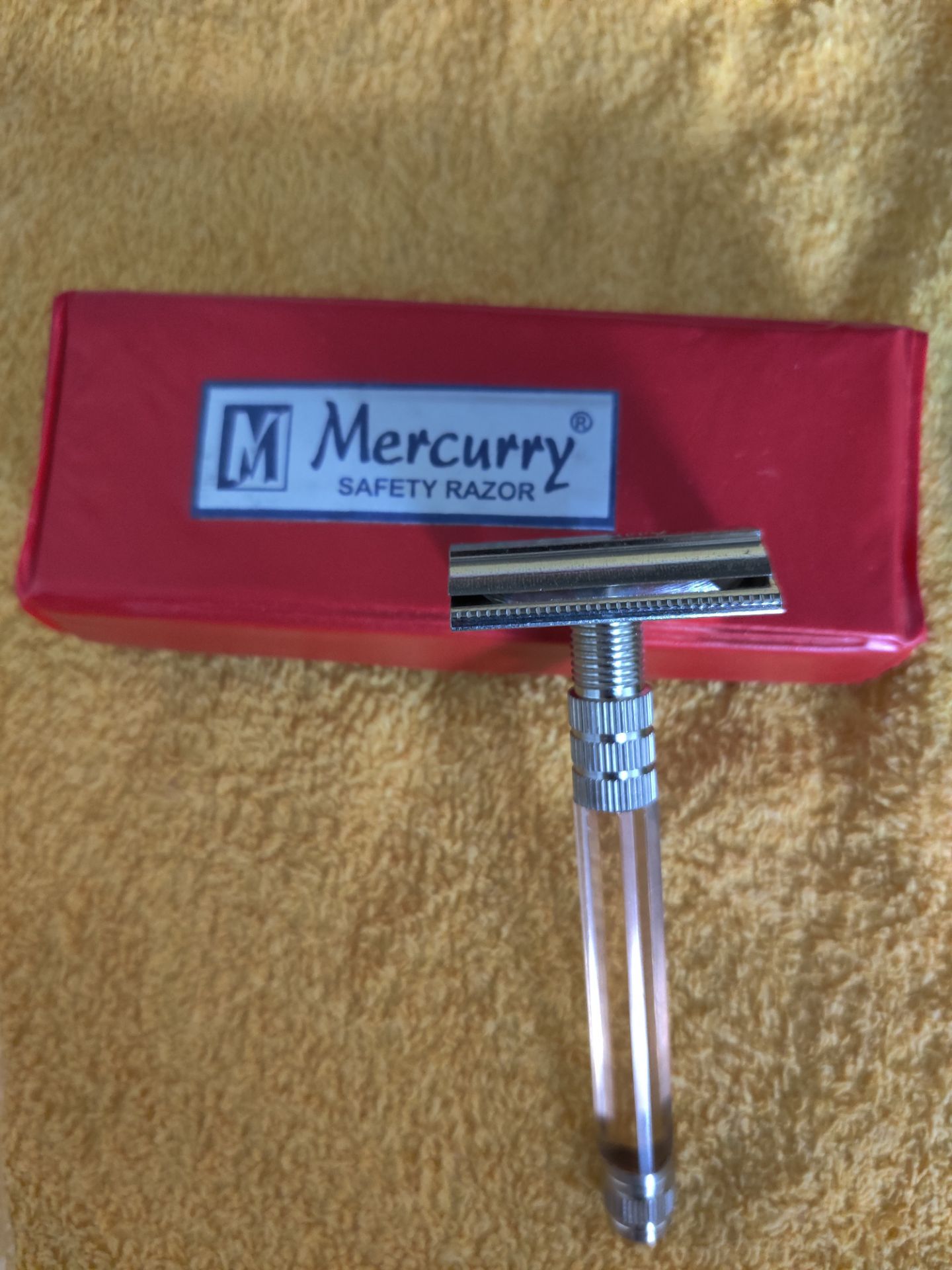 NEW Mercurry Double Edge Safety Razor