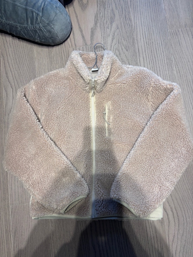 TNA Jalen Massive Polar Jacket – Cream – Size L