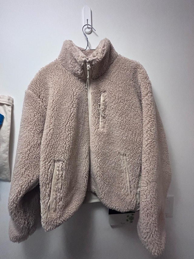 TNA Jalen Massive Polar Jacket – Cream – Size L - photo 5