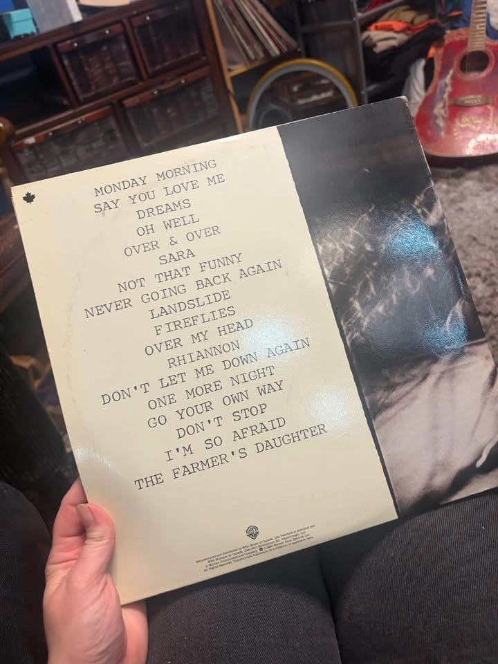 Fleetwood Mac Rumours and Live Vinyl Records - photo 3