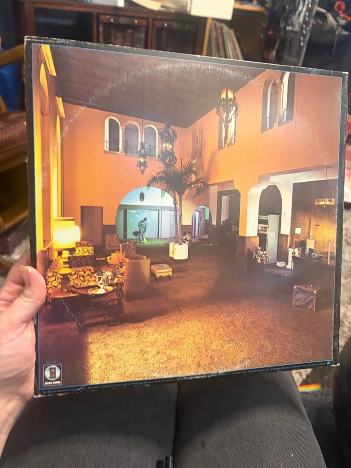 Eagles Hotel California and Their Greatest Hits Vinyl Records - photo 2