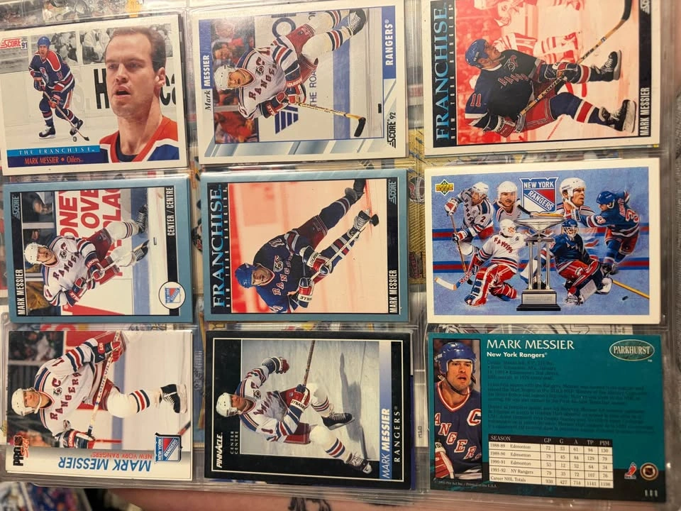 Mark Messier Hockey Card Collection - Rangers, Oilers, Canucks - photo 3