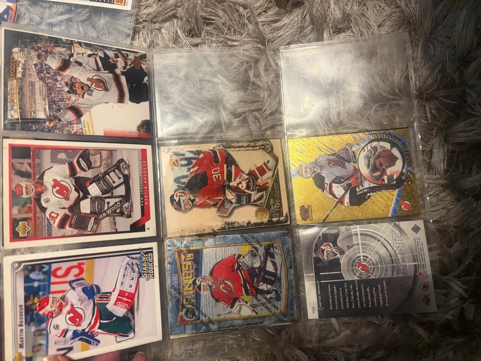 Martin Brodeur and Kirk McLean Hockey Card Collection - photo 2
