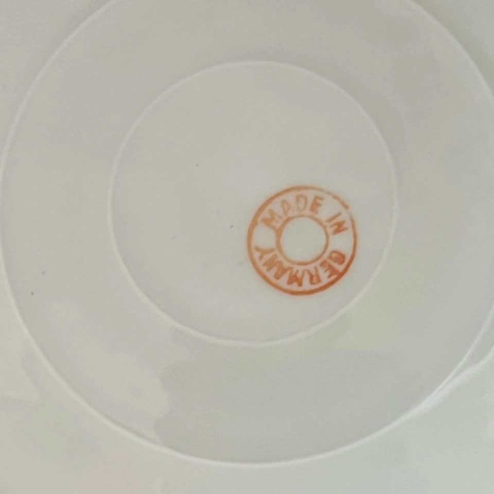 Vintage 6" Rose China Dish / Teapot Trivet / Tea Party Decor - photo 4