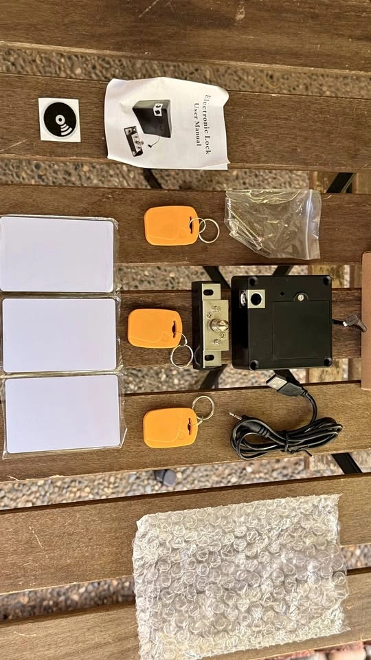 Wireless RFID Electronic Cabinet Lock Kit (Hidden Invisible Lock