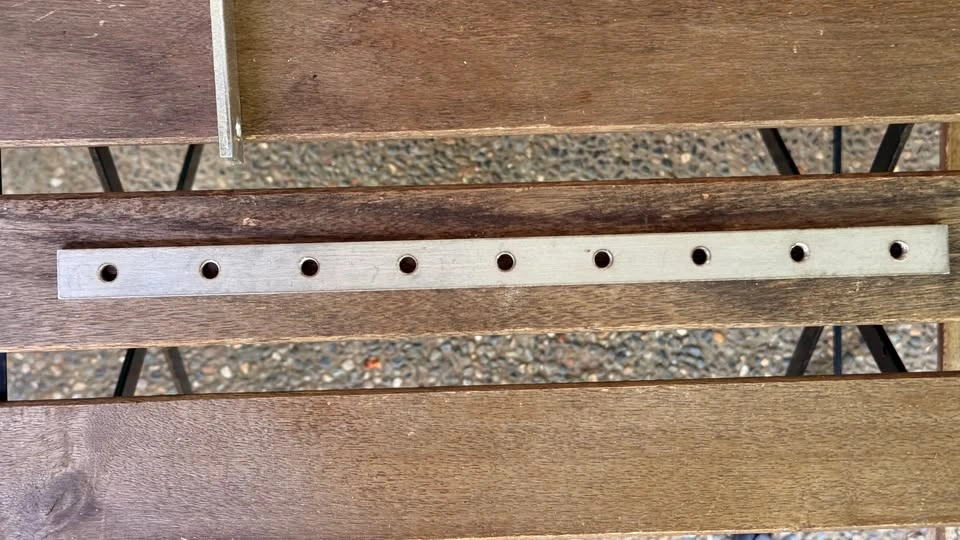 Heavy-Duty 8" x 1-1/8" Galvanized Steel Corner Brace (97X80) - photo 3