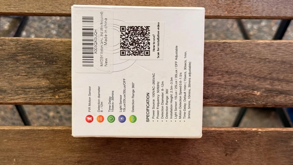 RAYZEEK 360° Ceiling Motion Sensor Switch - photo 2