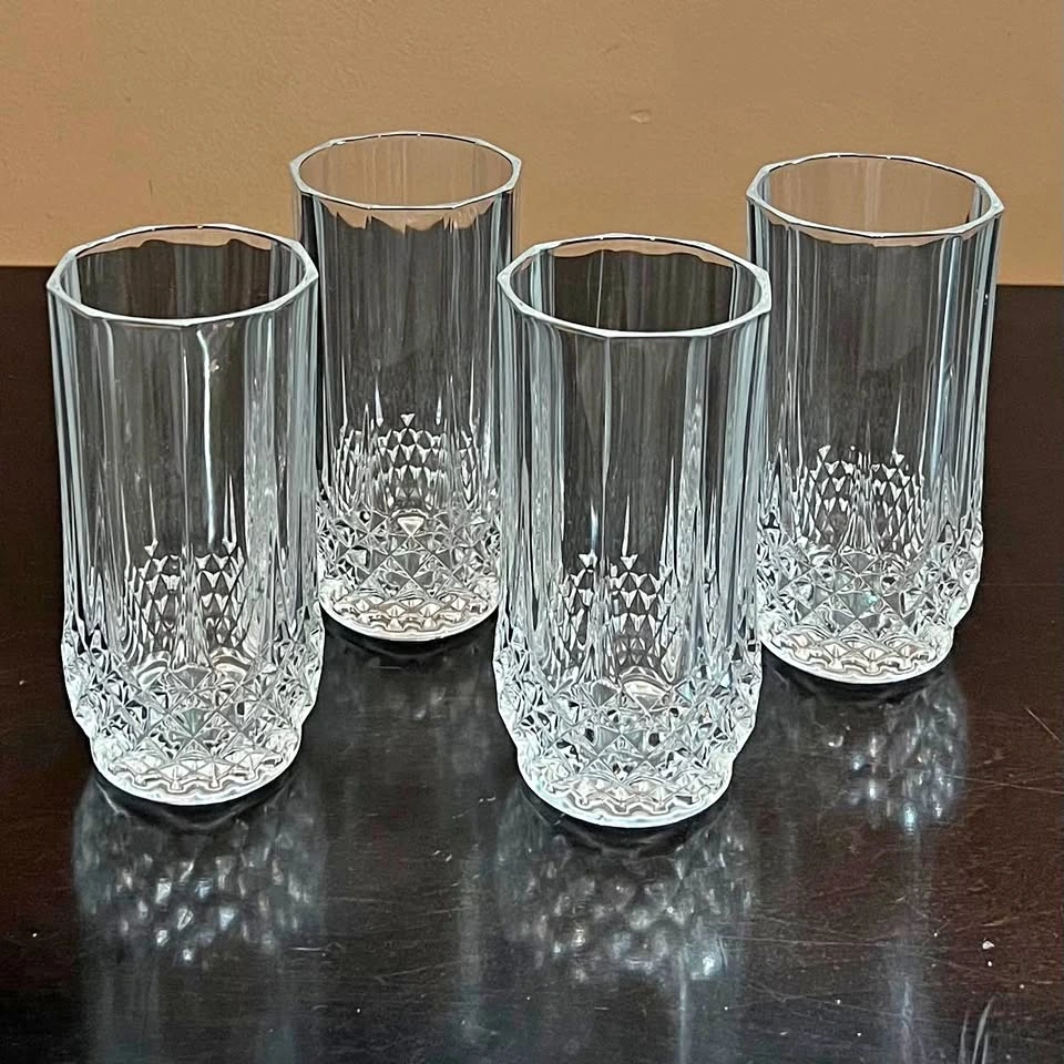 Longchamp Highball Glass by Cristal D'Arques-Durand / Set of 4