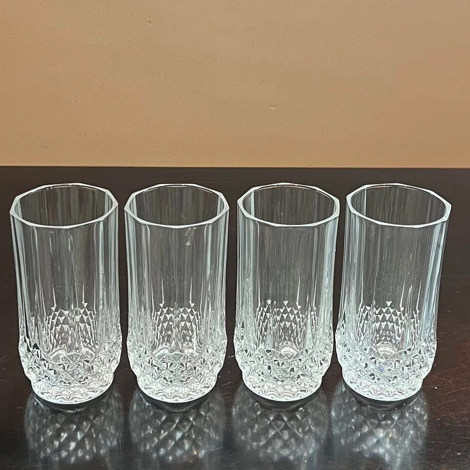 Longchamp Highball Glass by Cristal D'Arques-Durand / Set of 4 - photo 5