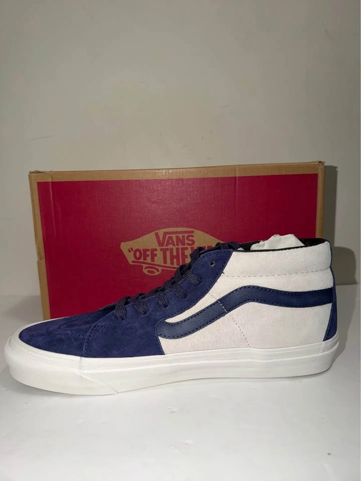 New Vans Men Sk8-Mid Suede Sneakers Size 12 US - photo 2