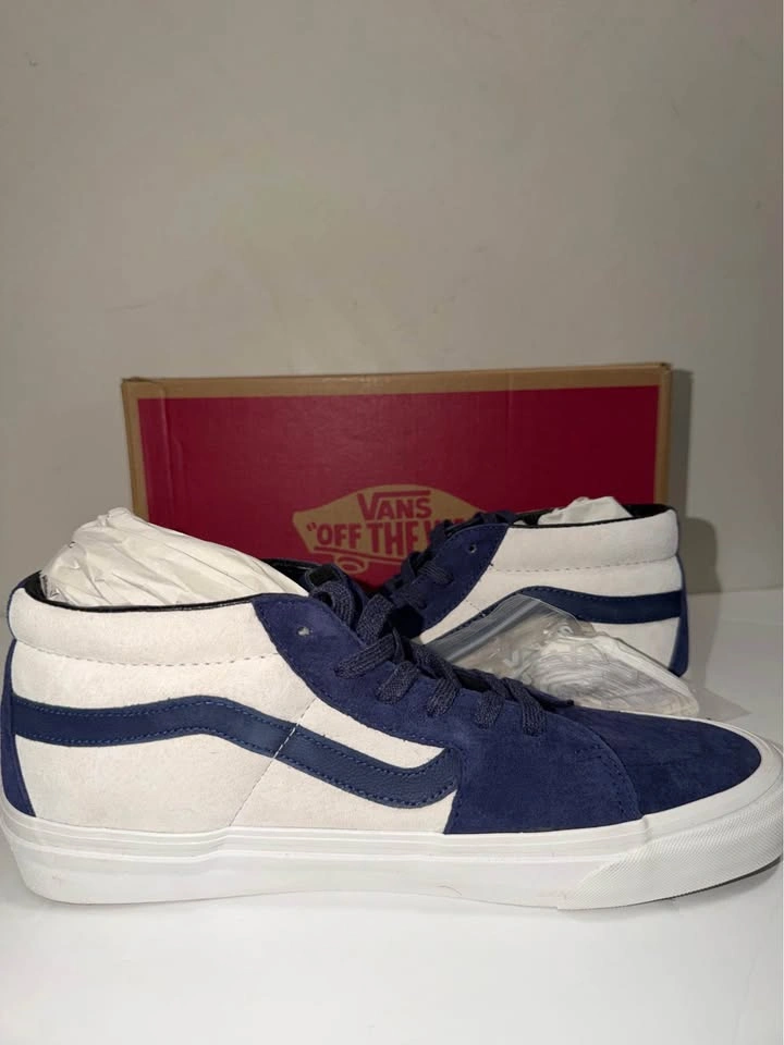 New Vans Men Sk8-Mid Suede Sneakers Size 12 US - photo 3