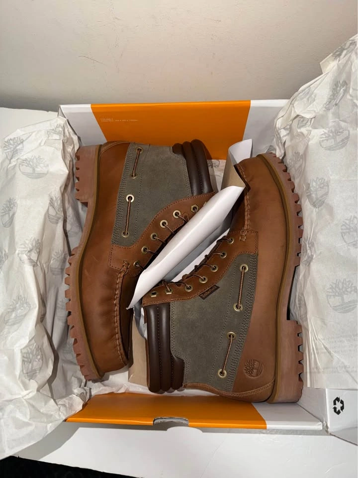 New Timberland Men Nubuck Boots. Size 12 US. Firm price. - photo 2