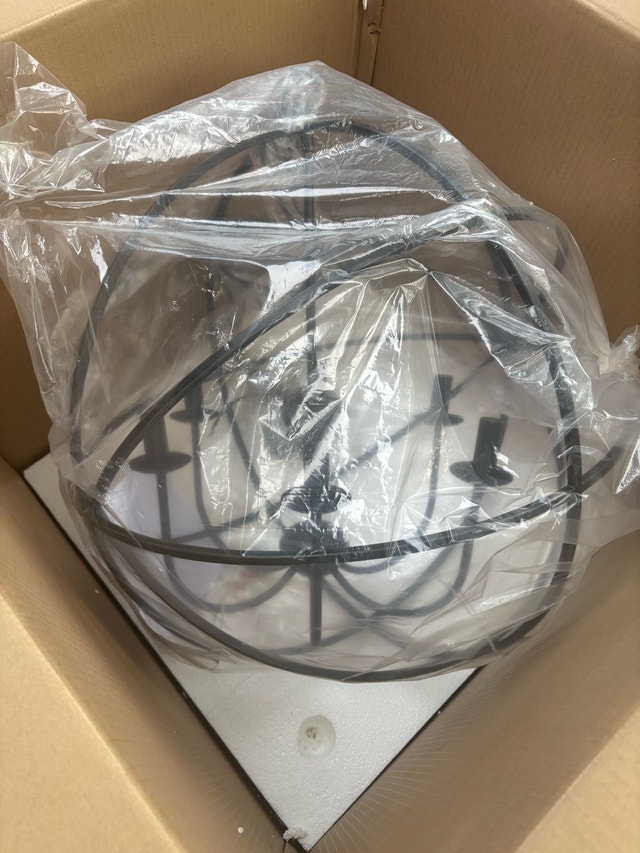 Industrial Orb Chandelier - photo 2