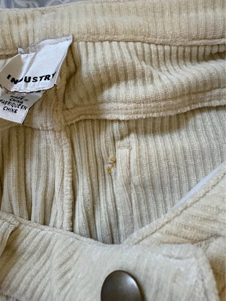 Industry Cream Corduroy Pants - photo 4