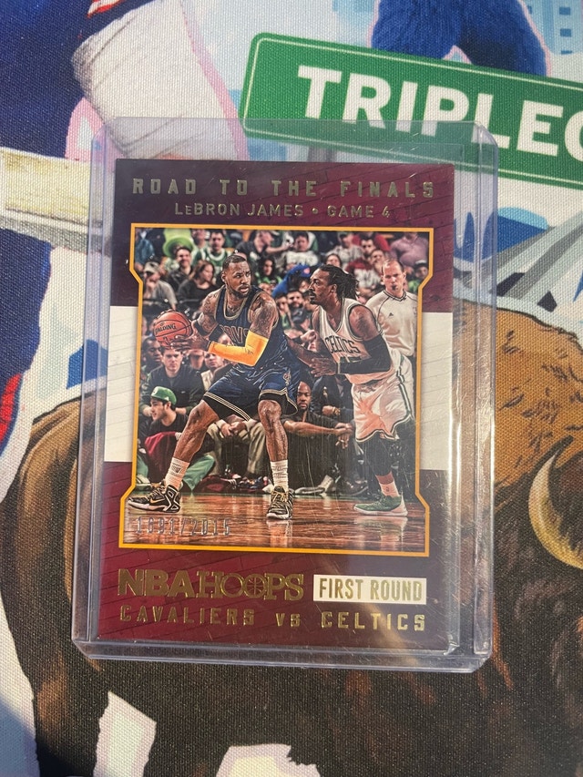 2015-16 Panini Hoops LeBron James Road To The Finals Card