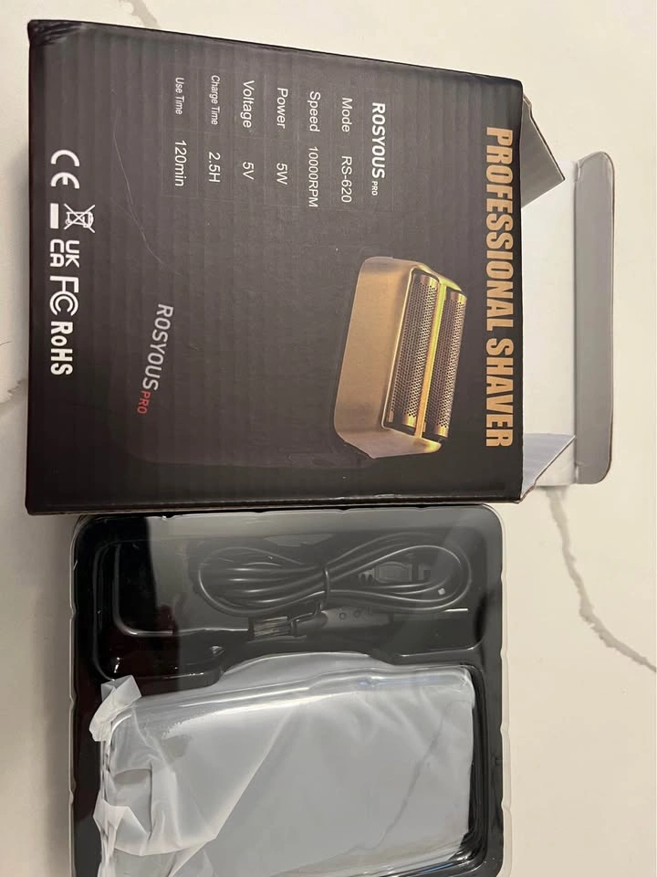ROSYOUS PRO RS-620 Professional double foil Shaver brand new - photo 2
