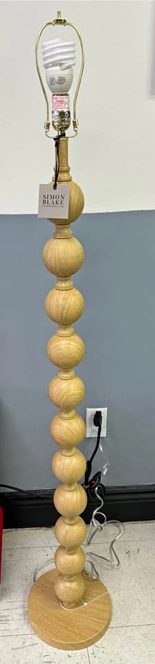 Simon Blake Interiors Stacked Ball Floor Lamp