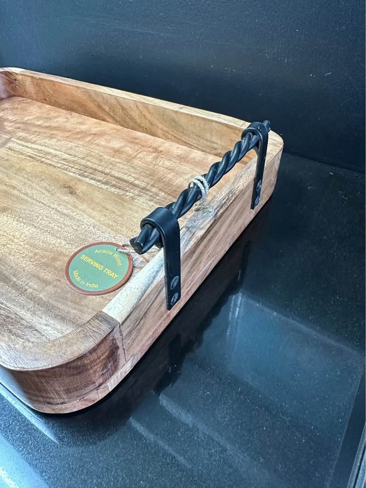 Wooden tray - photo 2