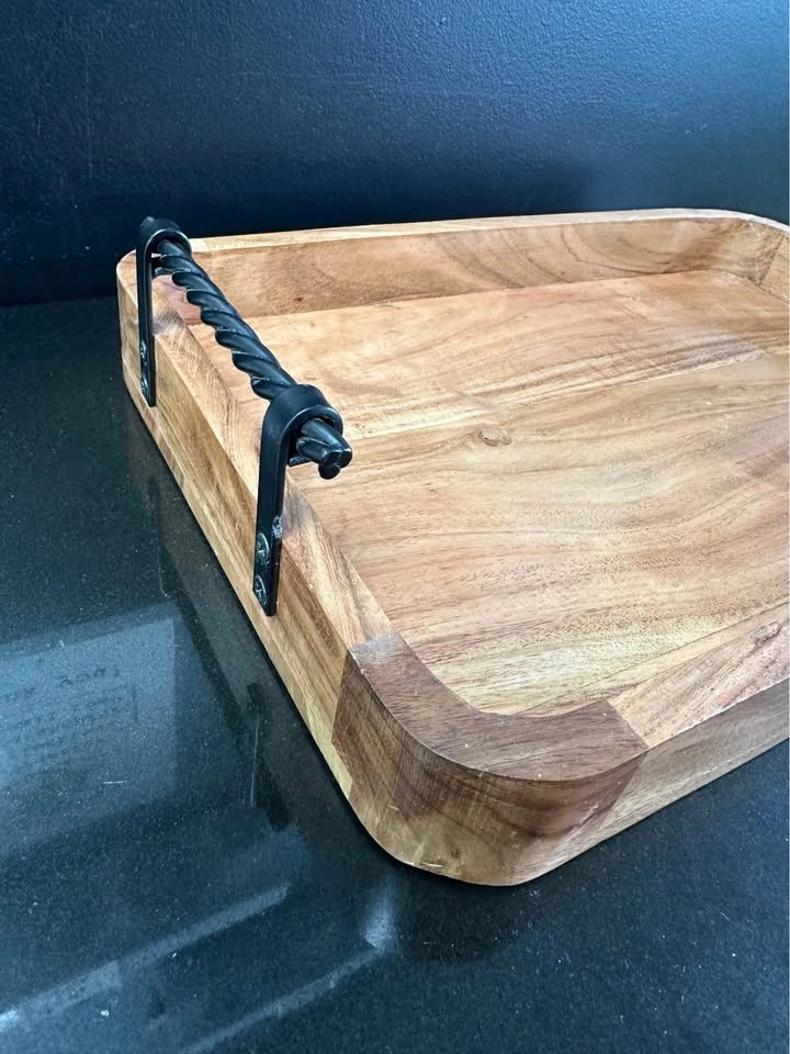 Wooden tray - photo 3