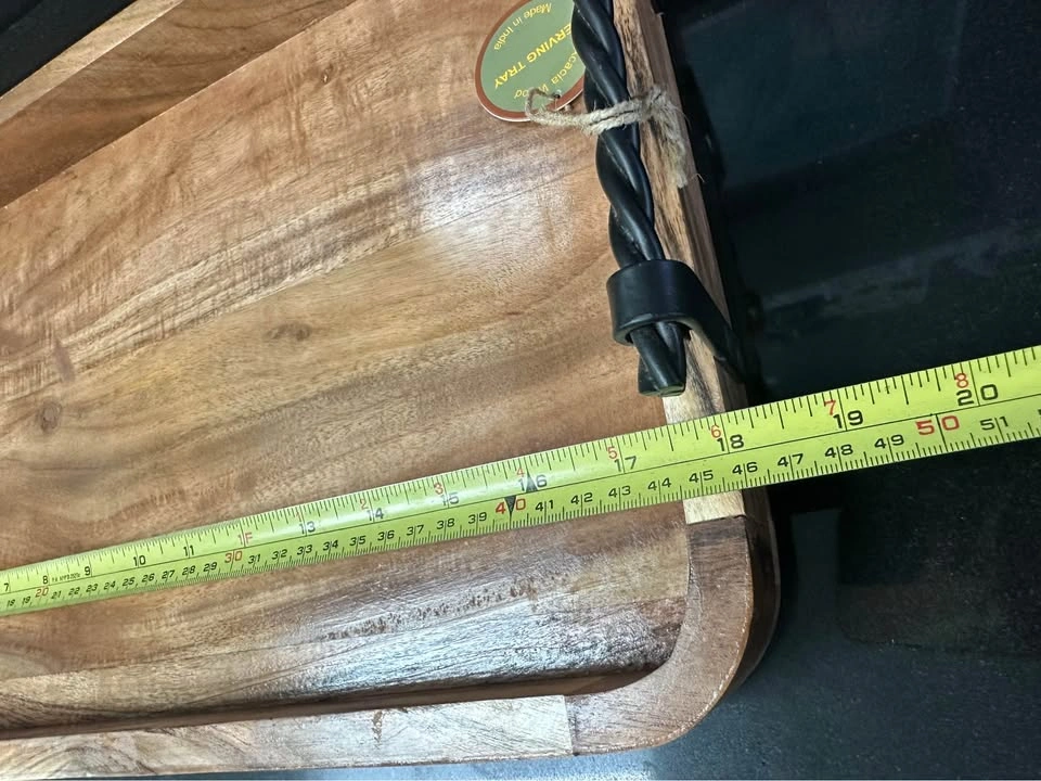 Wooden tray - photo 4
