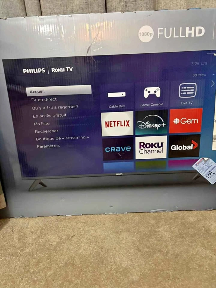Roku tv/43" brand new never opened