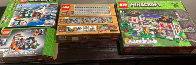 LEGO Minecraft Set Bundle