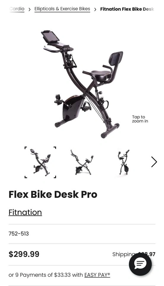 Fitnation Flex Bike Desk Pro - photo 2