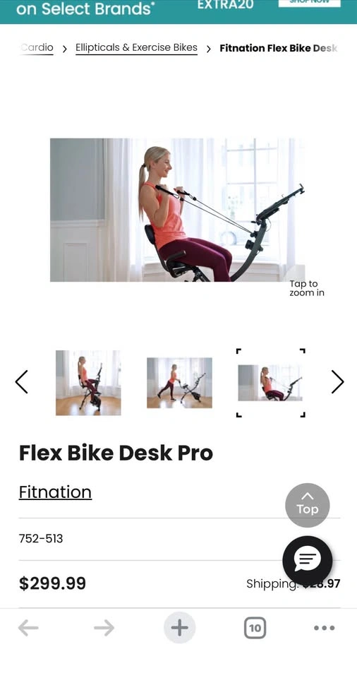 Fitnation Flex Bike Desk Pro - photo 4