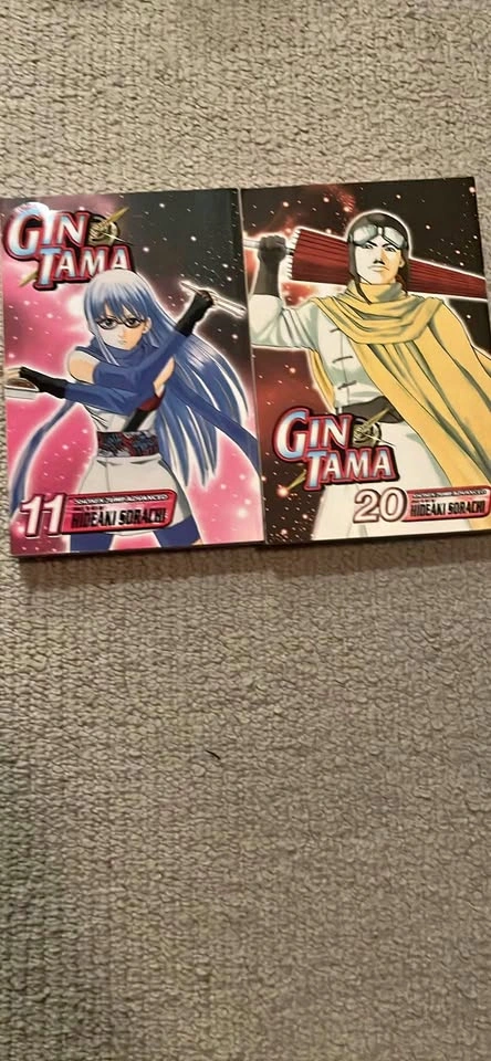 Gintama Volume 11 And 20 Manga