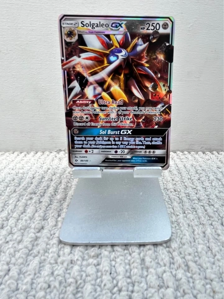 Solgaleo GX Sun & Moon Base Set Ultra Rare 89 Pokemon Cards