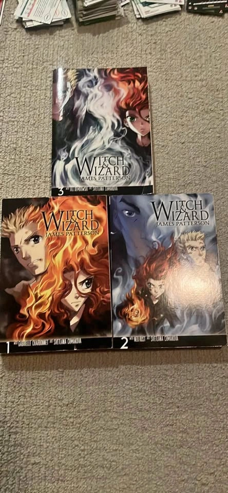 Witch & Wizard Manga Volume 1-3 Complete Set